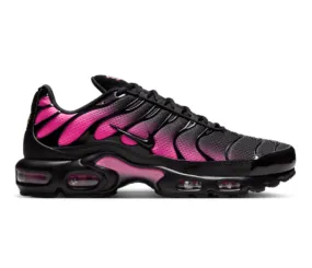 Men's Nike Air Max Plus TN (Black/Hyper Pink) Breathable Outsole Cross Terrain