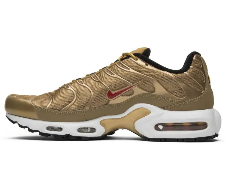 Men's Nike Air Max Plus TN (Gold Bullet) Distinctive chic Summer Walks