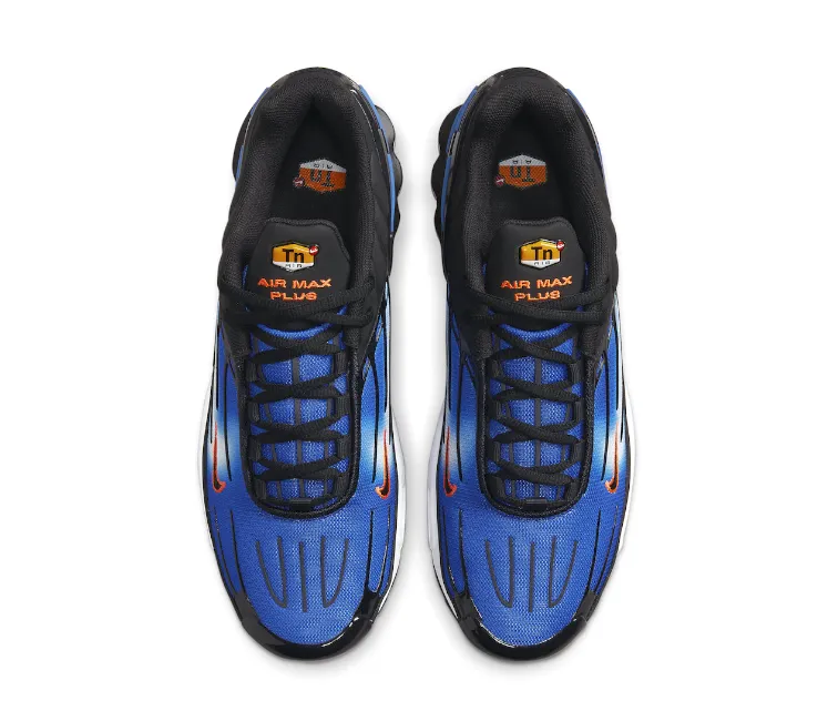 Men's Nike Air Max Plus TN III (Game Royal) Breathable layers Stabilizing Heel Clip