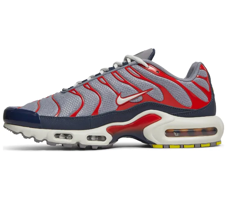 Men's Nike Air Max Plus TN (USA Grey) Rain Ready Durable Reinforcement