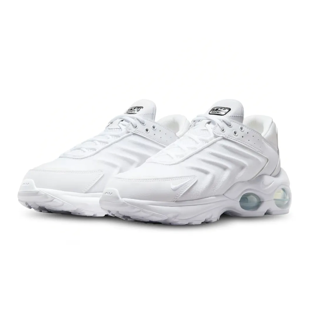 Men's Nike Air Max Tailwind TW (Triple White) Neutral design Stretch Lace System