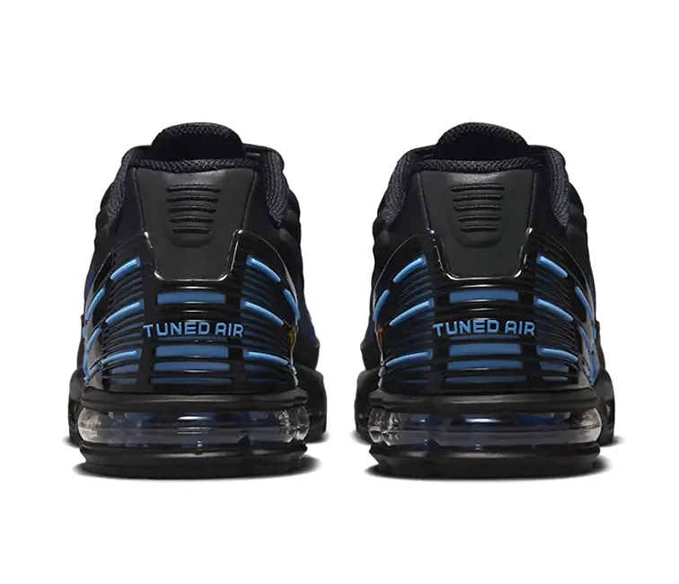 Support Cushion Men's Nike Air Max TN III (Black/University Blue)