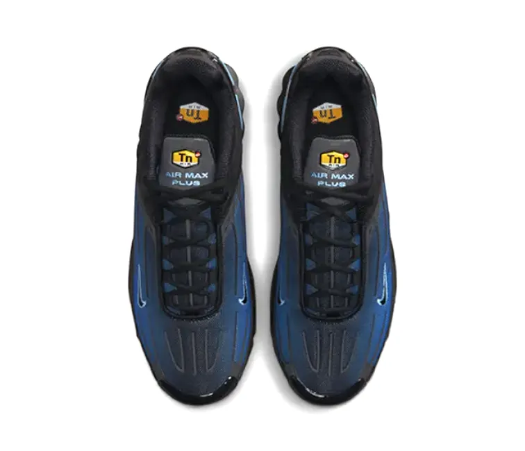 Lockdown Strap Superior Look Men's Nike Air Max TN III (Black/University Blue)