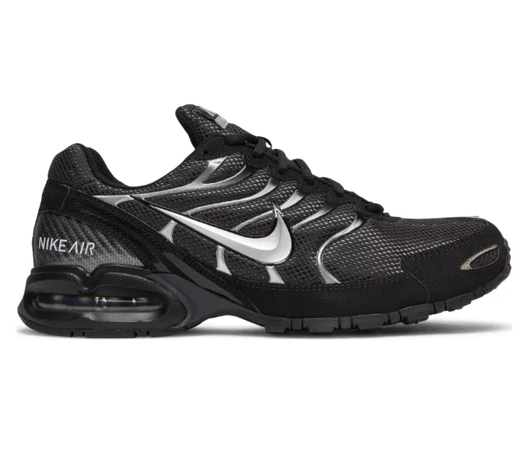 Triple Layer Mesh Men's Nike Air Max Torch 4 (Anthracite/Metallic Silver)