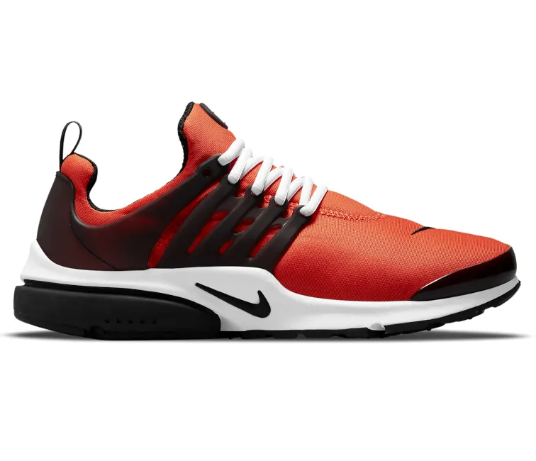 Men's Nike Air Presto (Orange/Black) Seamless Fit Adjustable Lace Lock