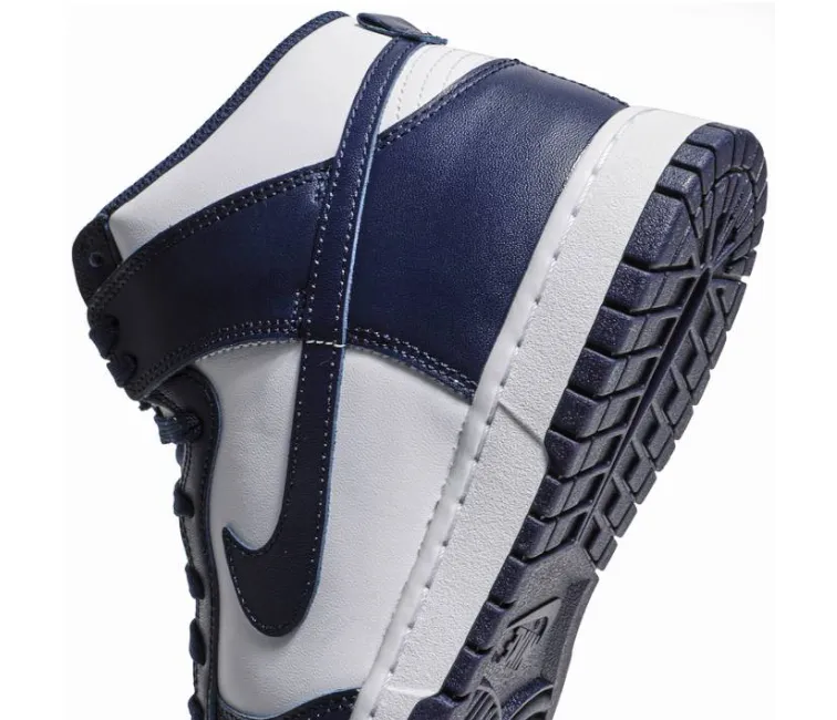 Men's Nike Dunk High Retro (Midnight Navy) Seamless Feel