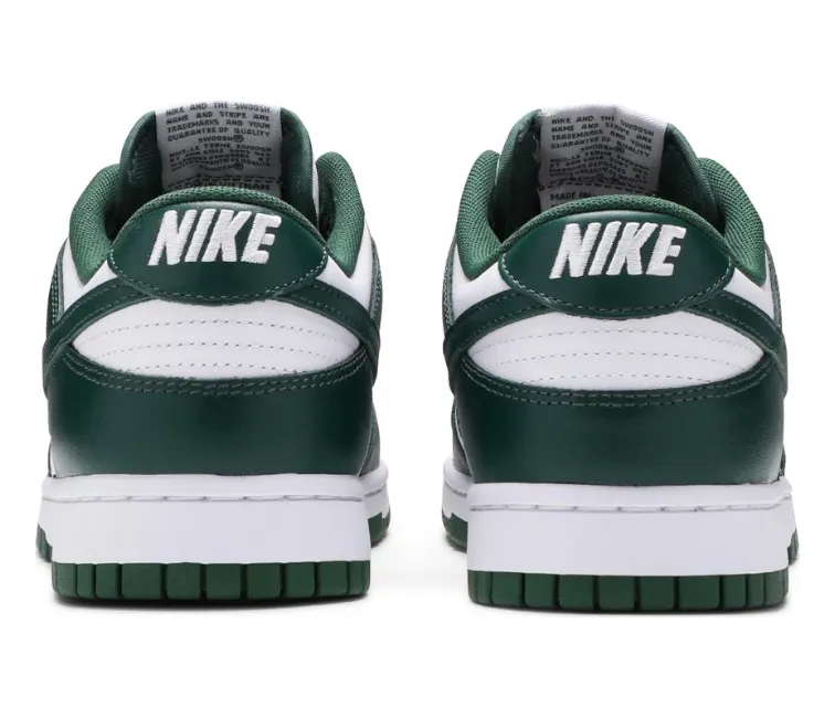 Minimal Design Men's Nike Dunk Low (Michigan State)