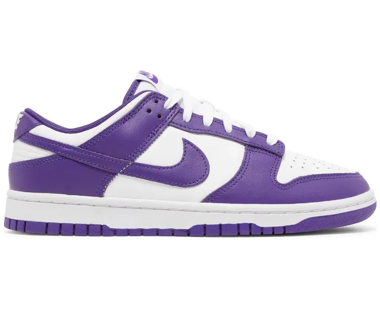 Men's Nike Dunk Low Retro (Court Purple) Speed Focus Speed Comfort