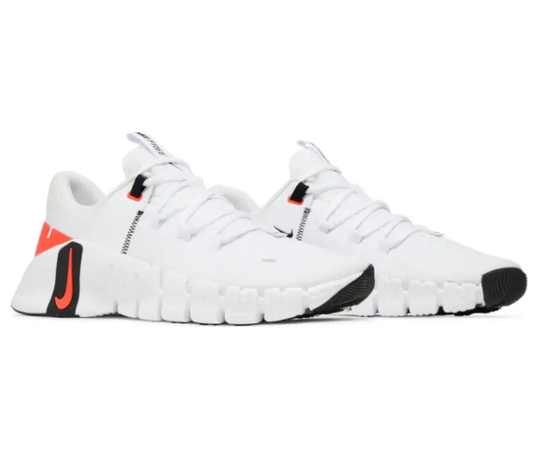 Men's Nike Free Metcon 5 (White/Bright Crimson) Ergonomic Flow