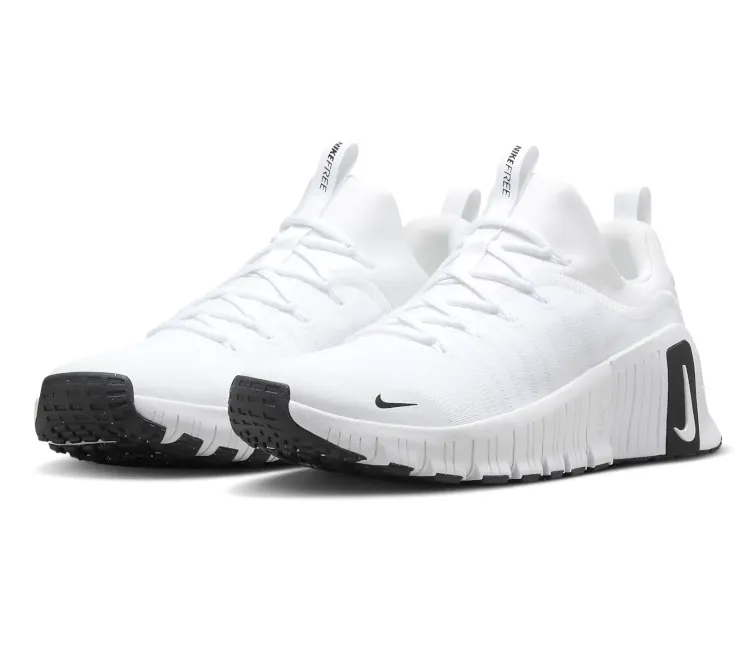 Men's Nike Free Metcon 6 (White/Black) Durable ease