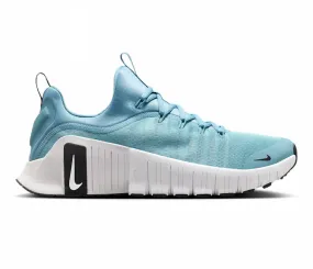 Men??s Nike Free Metcon 6 (White/Turquoise) Rugged Traction