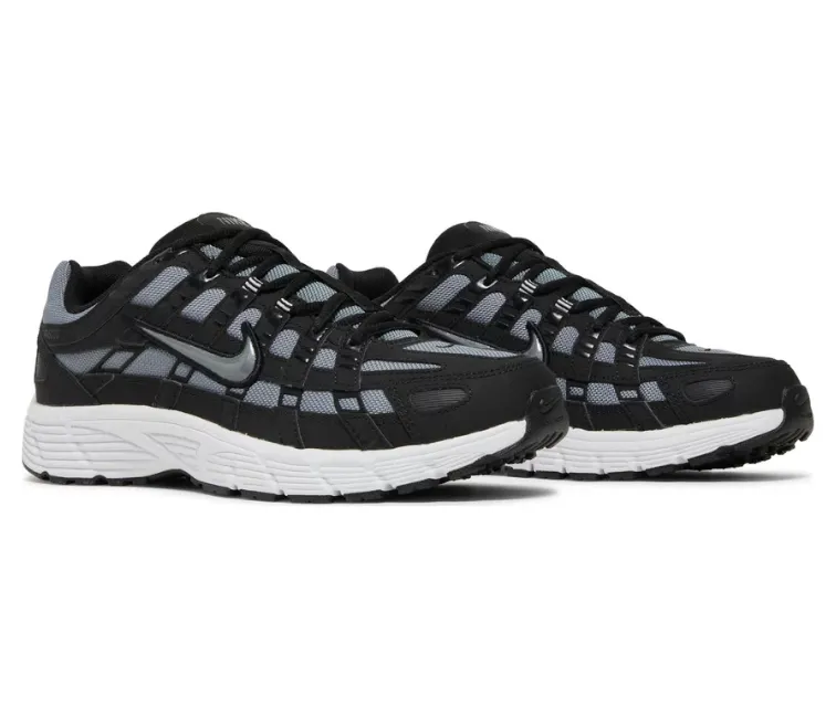 Responsive Footbed Stabilizing Chassis Men??s Nike P-6000 (Black/Cool Grey)