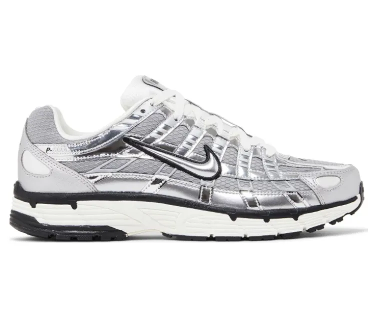 Eva Midsole Men??s Nike P-6000 (Metallic Silver)