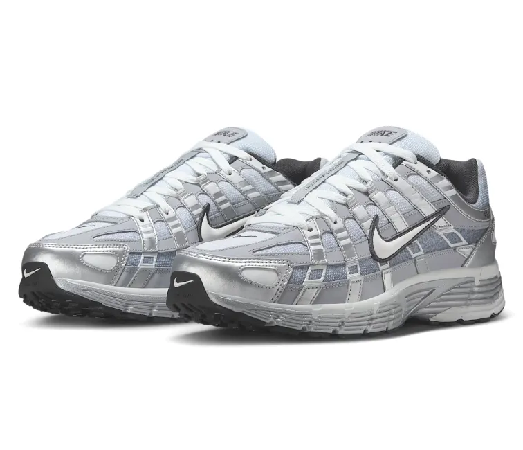 LightweightDesign Responsive Energy Return Men??s Nike P-6000 (Metallic Silver/Summit White)