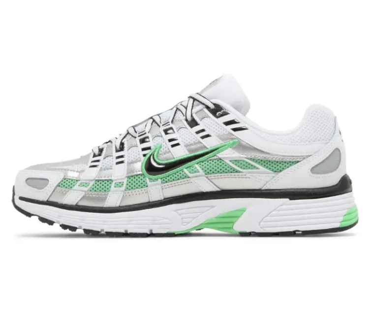 Men??s Nike P-6000 (Scream Green) Walk More Friction Free Laces