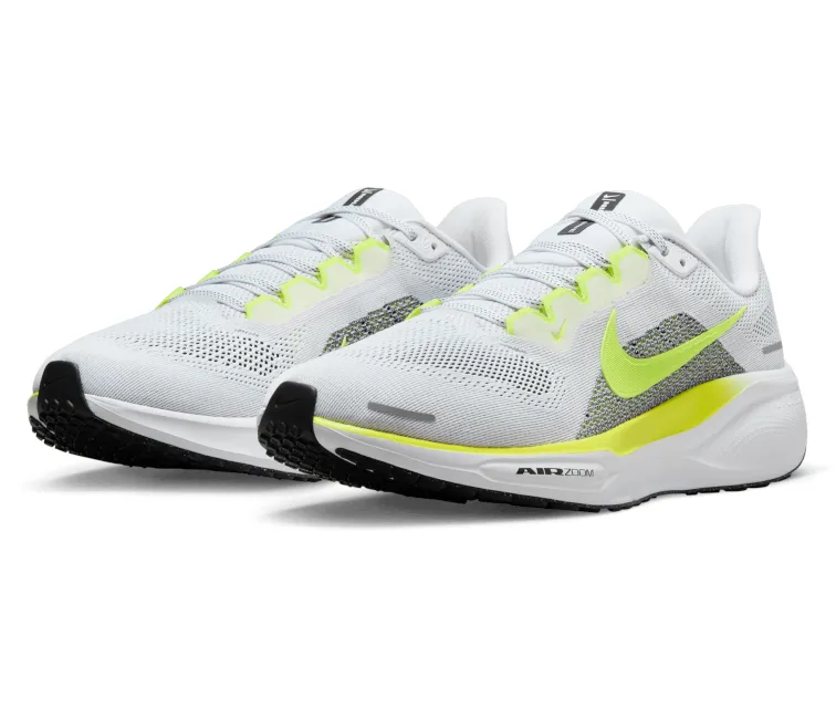 Fit Light Dynamic Movement Men's Nike Pegasus 41 (White/Volt)