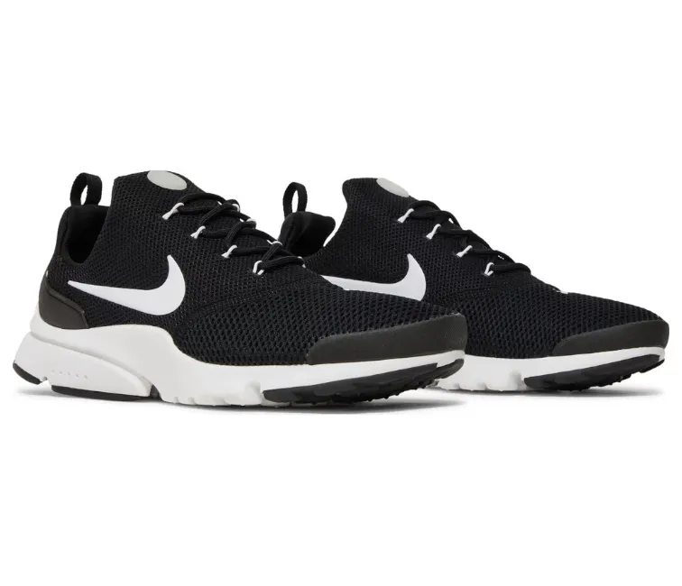 Men's Nike Presto Fly (Black/White) Fresh flexibility Arch Support Construction