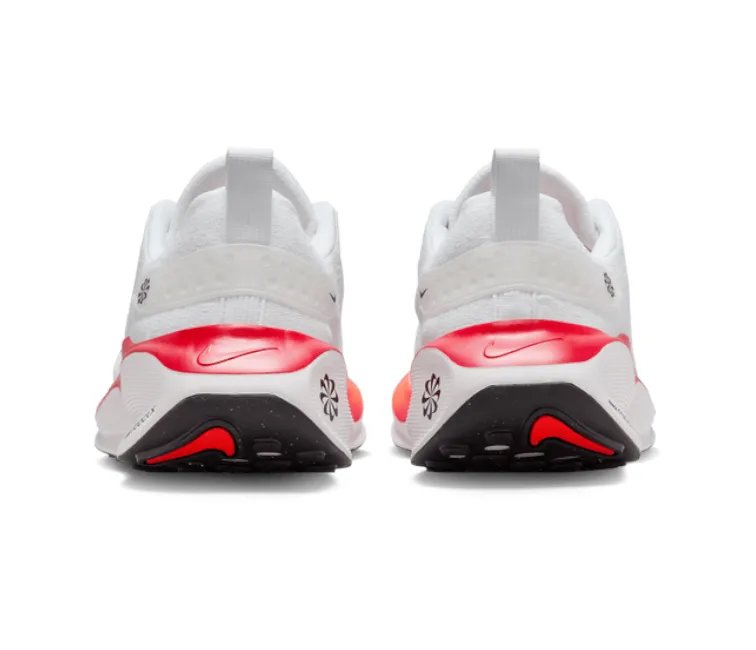 Zip   Up SlipResistantOutsole Men??s Nike React Infinity Run 4 (White/Red)