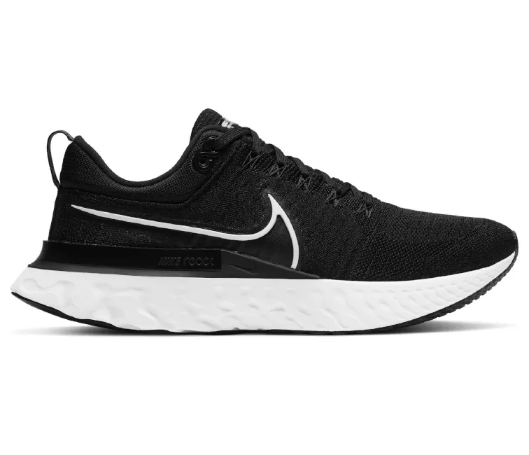 Abrasion Resistant Panels Men's Nike React Infinity Run FK 2 (Black/White)