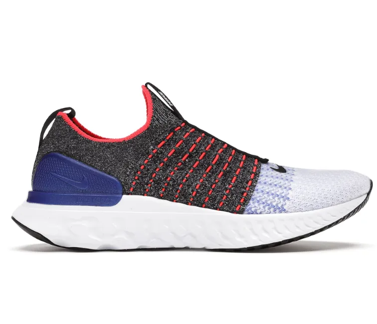 Men's Nike React Phantom Run (White/Red/Racer Blue) Plant Based Materials Sneaker Auctions