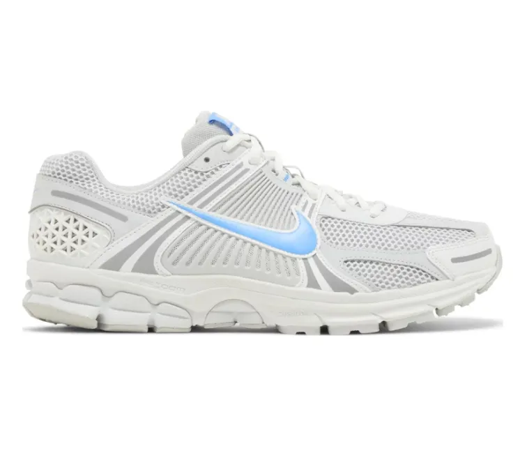 Men's Nike Zoom Vomero 5 (Summit White/University Blue) Easy Footwear Hyper Breathable Knit