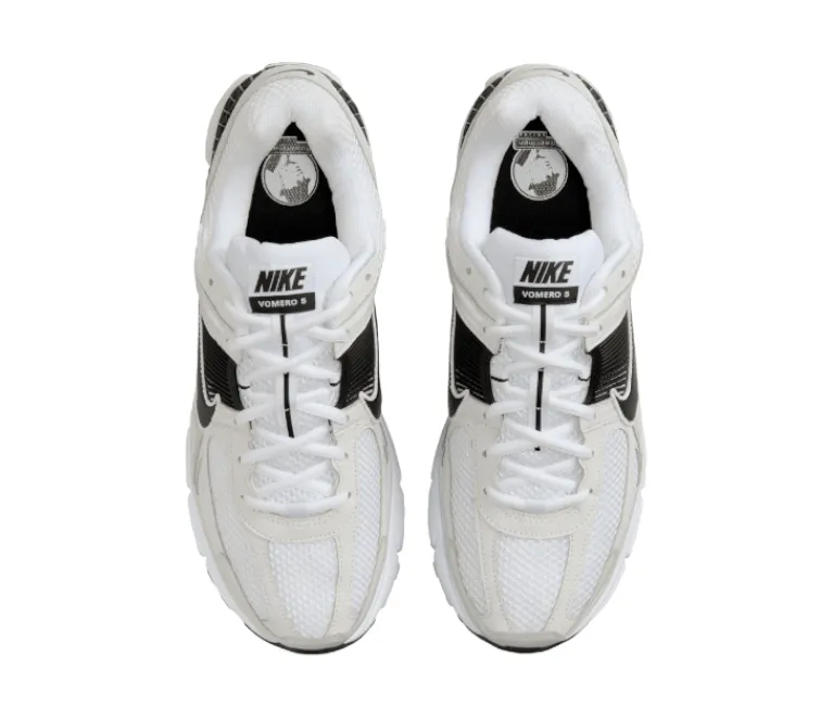 Trail Support Quick Pack Men??s Nike Zoom Vomero 5 (White/Black-Platinum Tint)