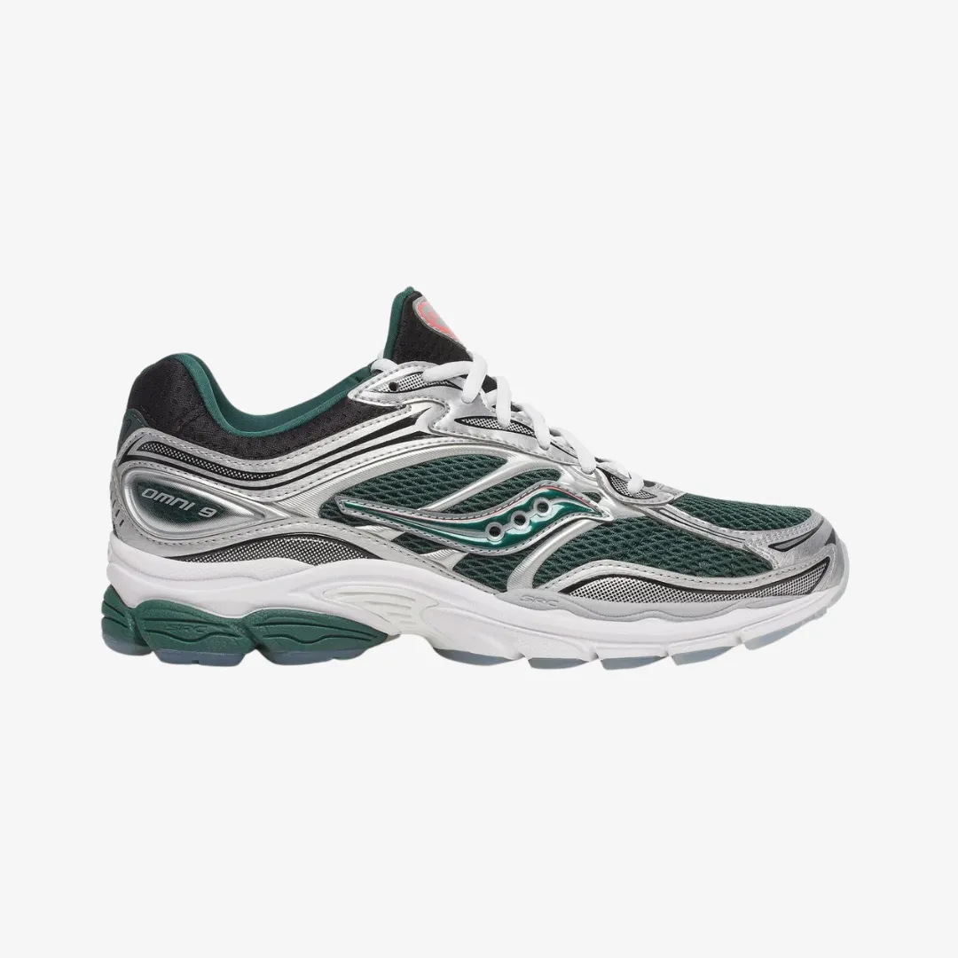 Adjustable   fit Soft Interior mens saucony progrid omni 9 (green/black)