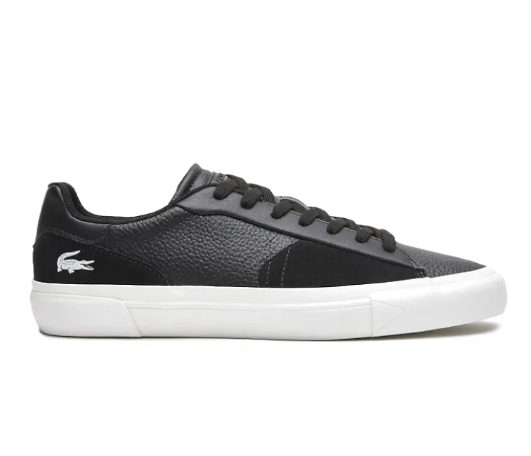 Casual Elegance Men's Lacoste L006 222 SMA (Black/White)