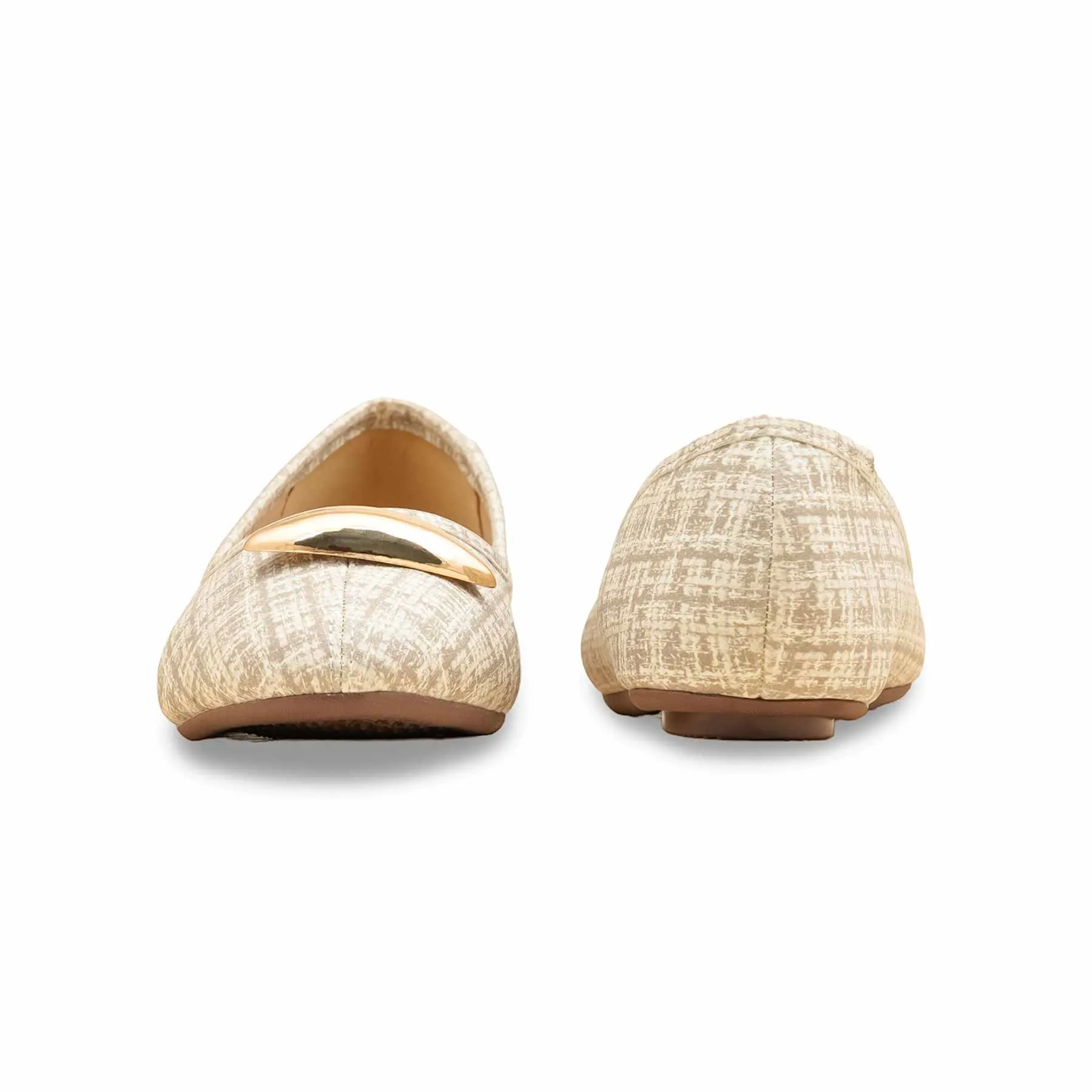 Beige Pumps For Ladies WN1231 Errand Run Heat resistant