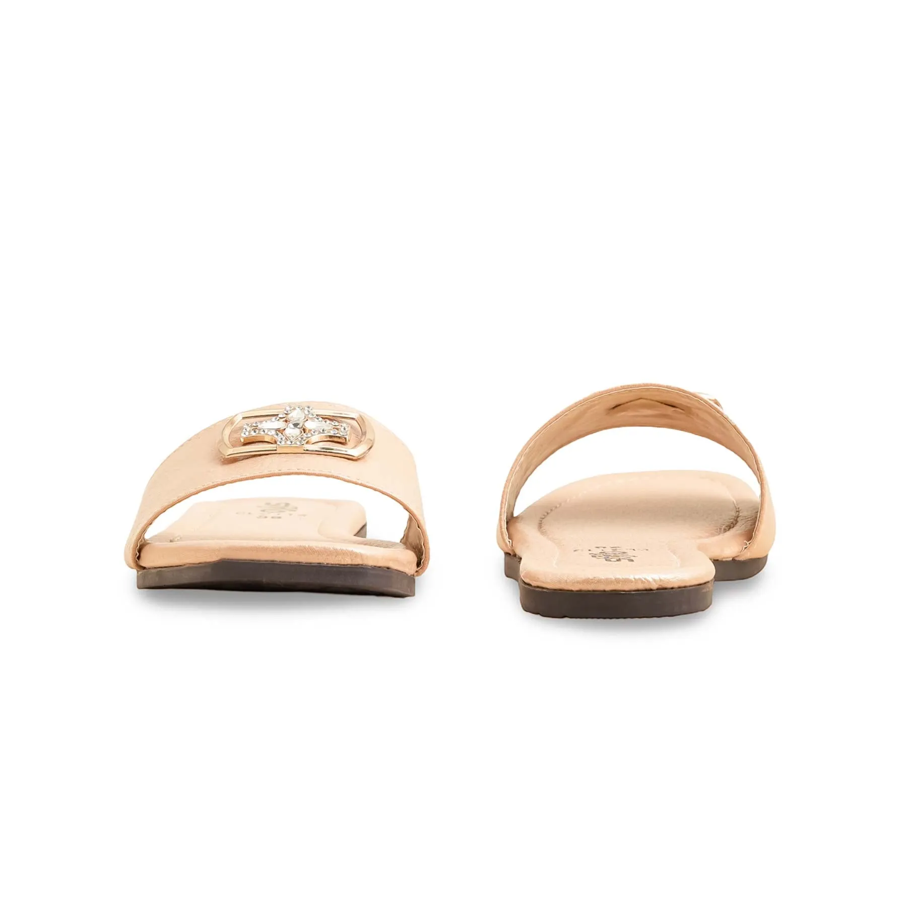 Minimal Design Supportive Comfort Shoes Fawn Casual Slipper CL2115