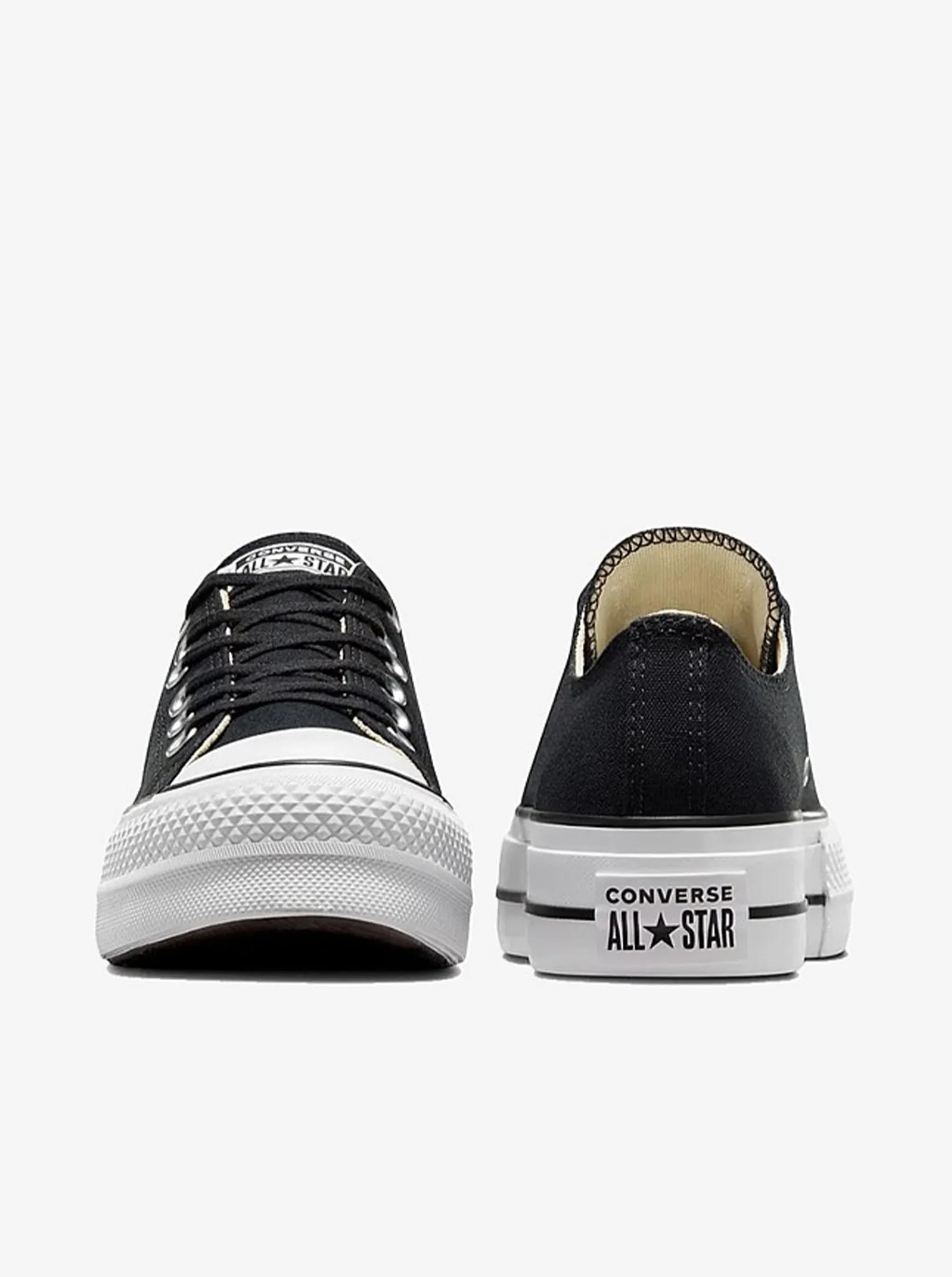 Dual Density Outsoles All Star Canvas Lift Low Top Womens