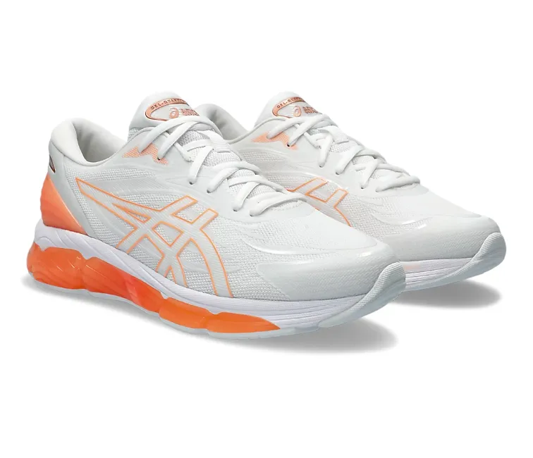 Men's Asics Gel-Quantum 360 8 (White/Bright Sunstone) Classic Use Smart Fit