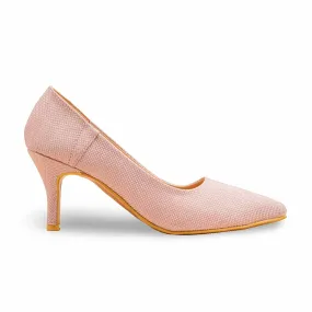 Arch support Pink Court Shoes For Ladies WN7538