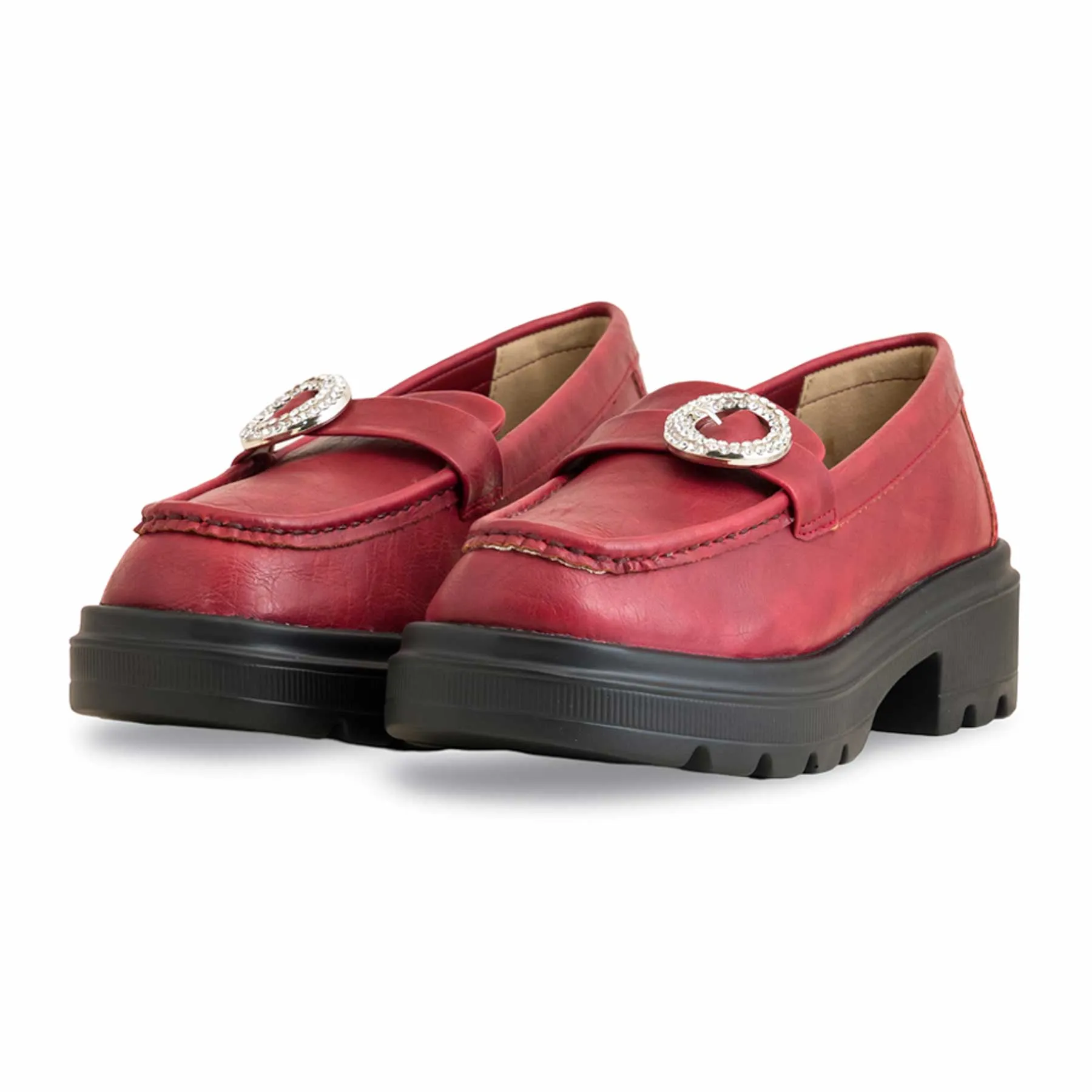 Red Moccasin WN4361 Date night Travel Safe