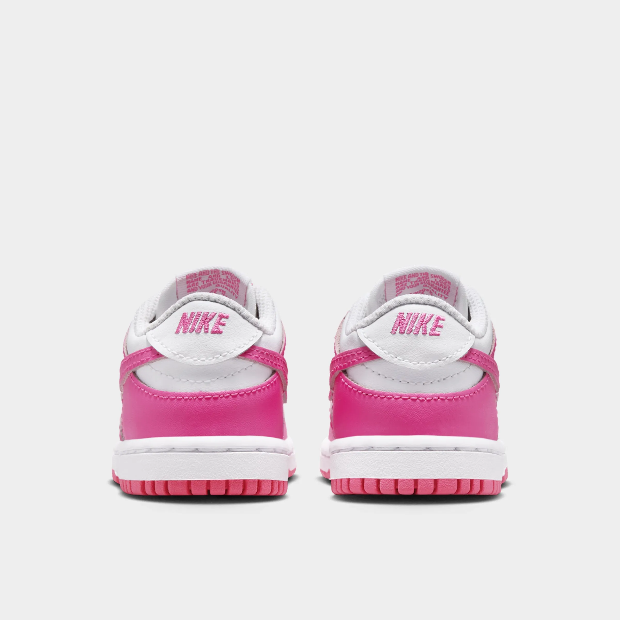 Smart Design Grip Control Nike Dunk Low TD White / Laser Fuchsia