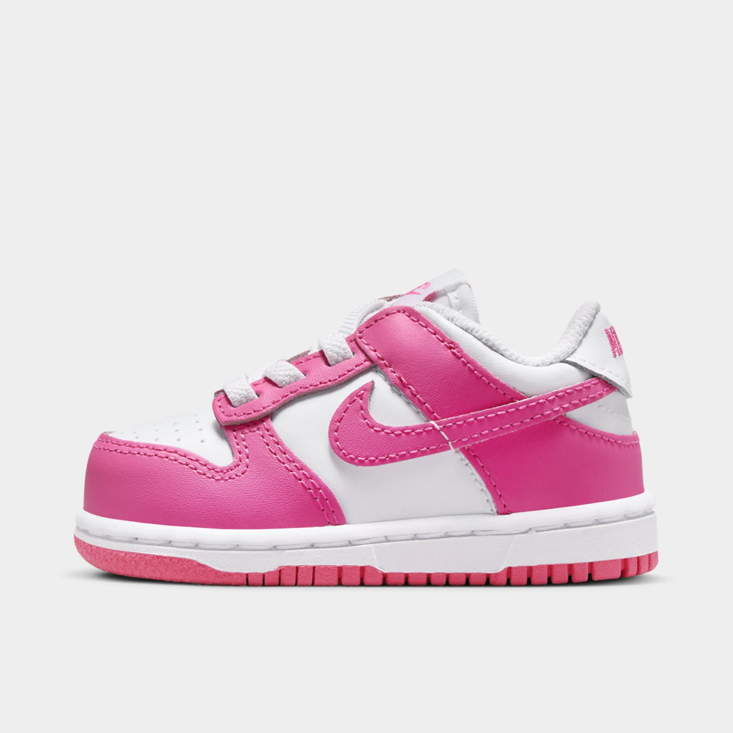 Water Resistant Construction Nike Dunk Low TD White / Laser Fuchsia