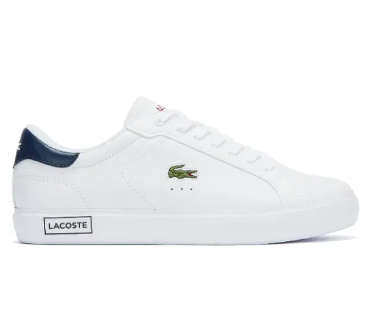 Daily Step Men's Lacoste Powercourt 0721 2 SMA (White/Navy/Red)