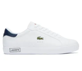 Daily Step Men's Lacoste Powercourt 0721 2 SMA (White/Navy/Red)