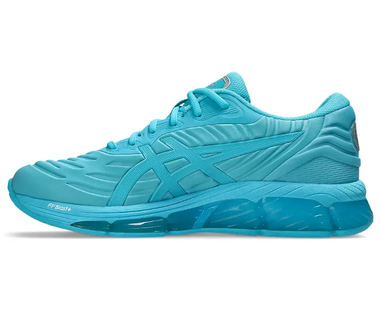 Heel Stabilizer Design Anatomical Contour Footbed Men's Asics Gel-Quantum 360 8 EMBOSS (Bright Aqua)