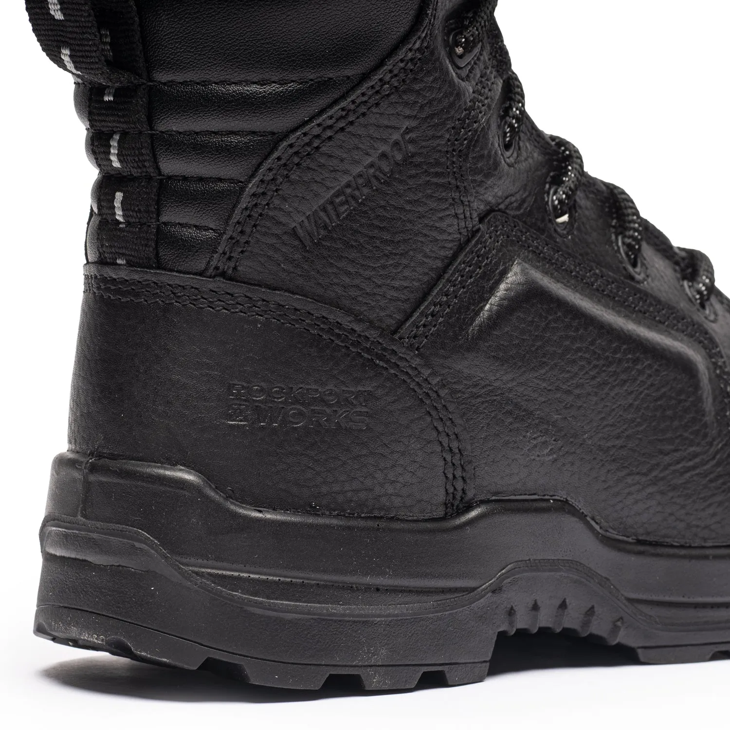 More Energy 6" Composite Toe Leather Work Boots IR6635 Bold Heel Performance Wear