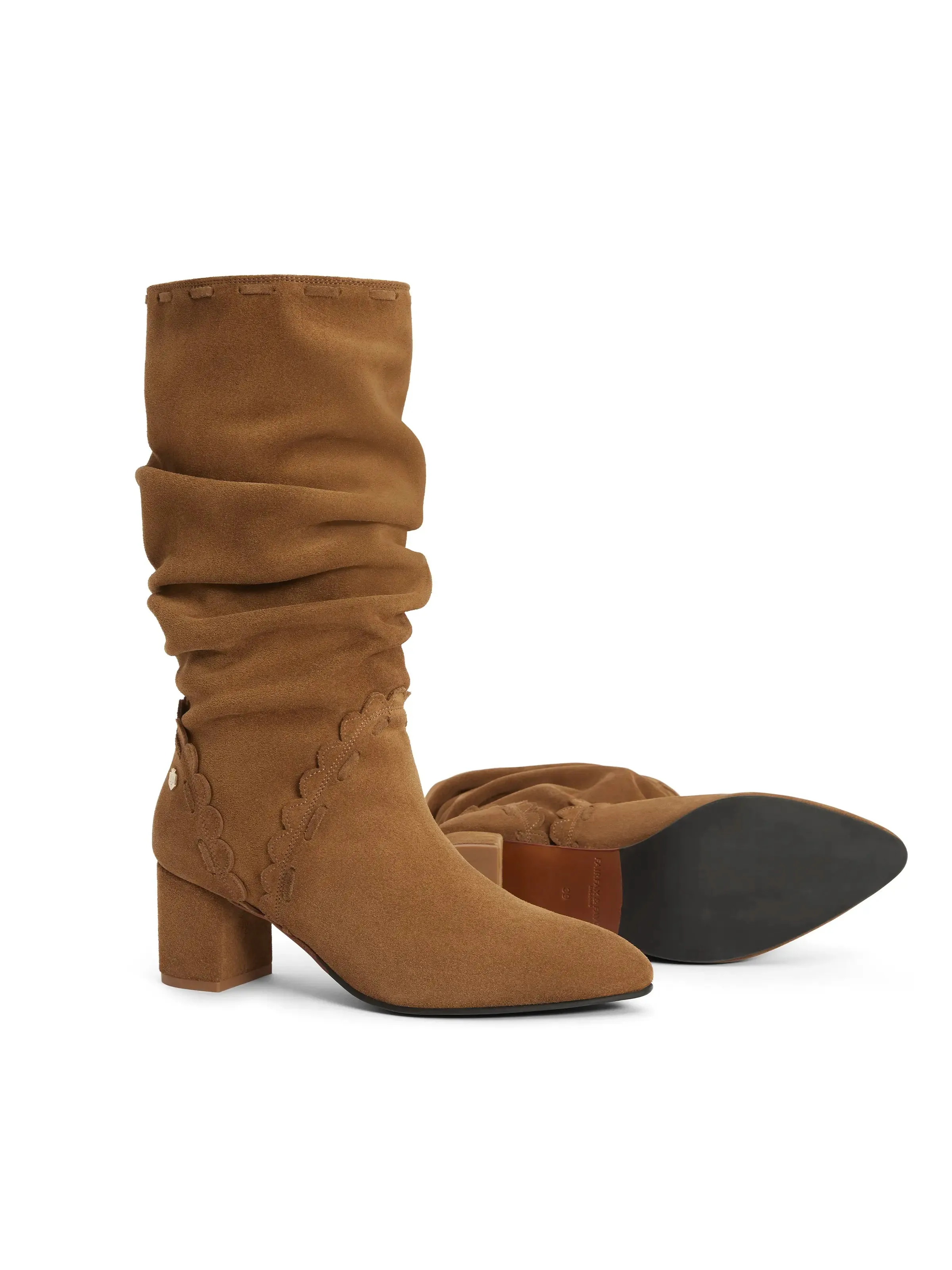 Anti Fatigue Bakewell Slouch Boot - Tan