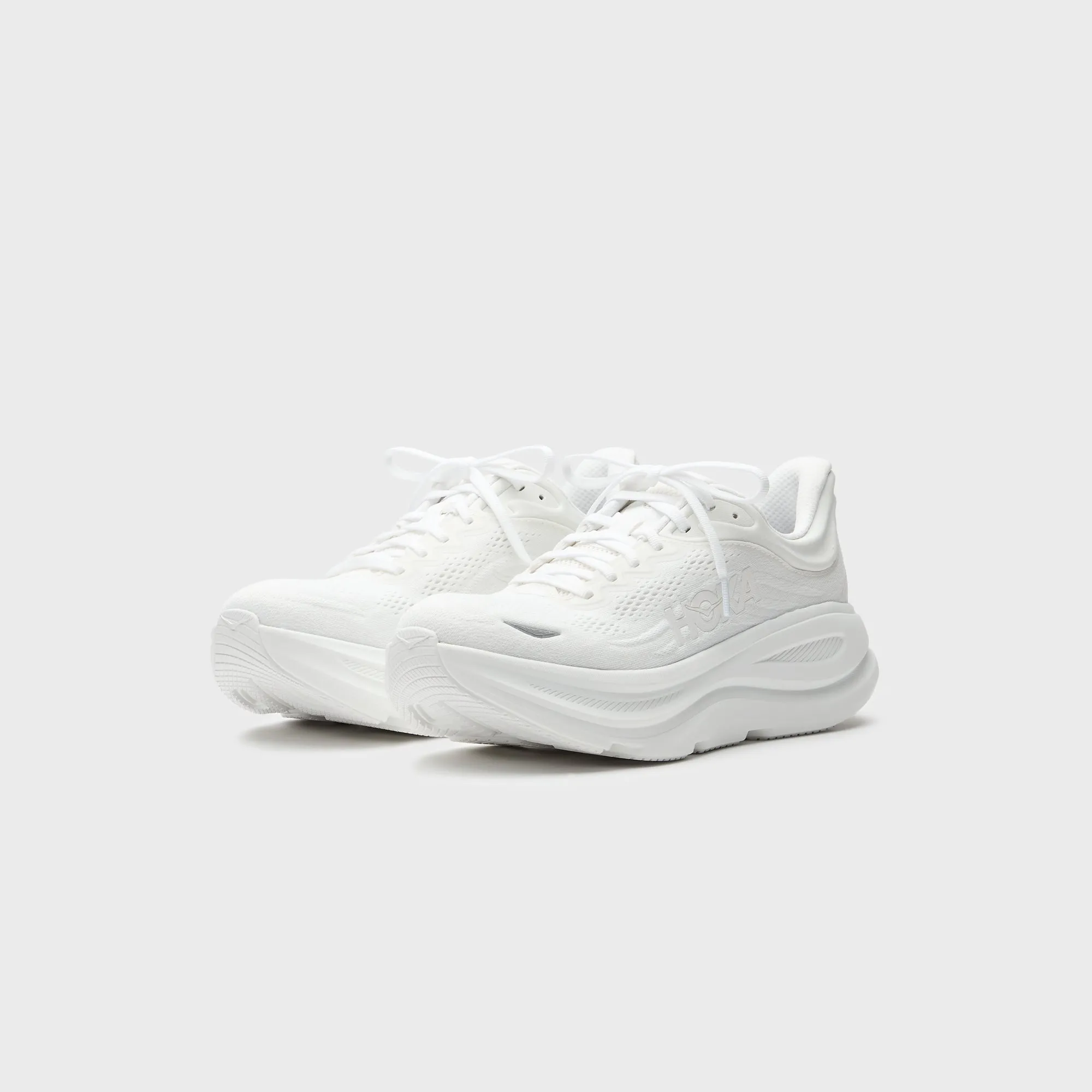 HOKA WMNS Bondi 9 - White Weight Balance