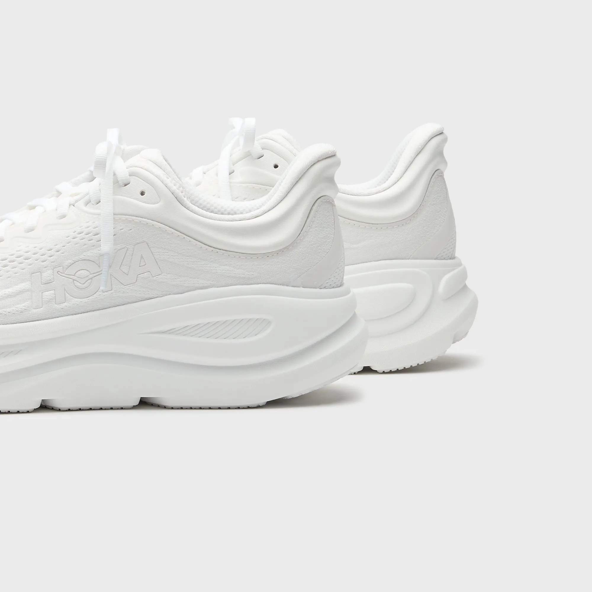 HOKA WMNS Bondi 9 - White Training Flex