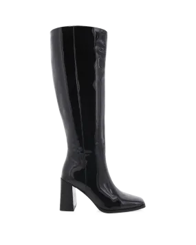 Mountain Ready CASTON - BLACK PATENT Metallic Buckle