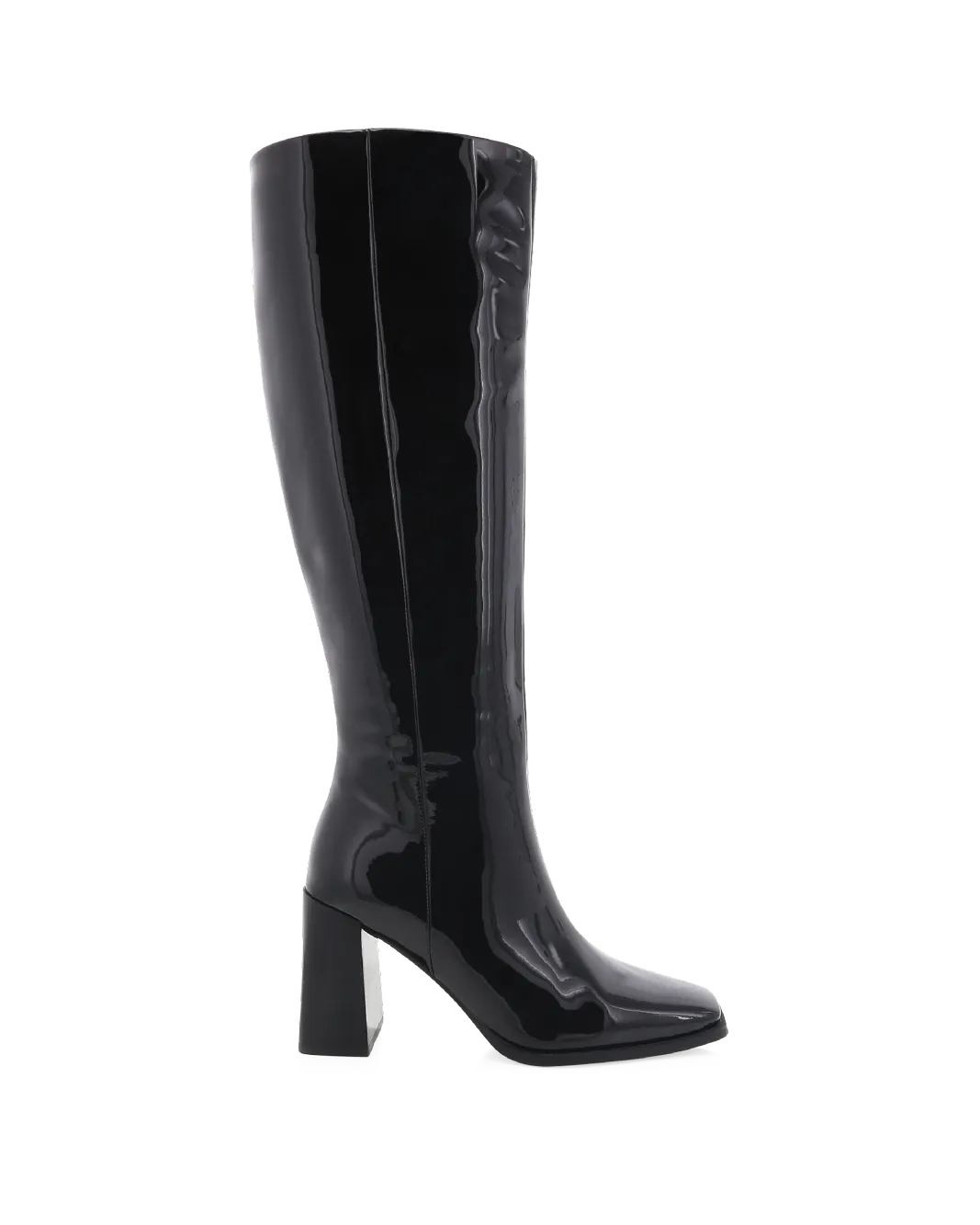 Mountain Ready CASTON - BLACK PATENT Metallic Buckle