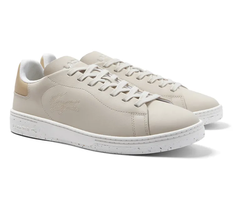 Men's Lacoste Court Zero 222 1 SMA (Natural/White) Bacterial Inhibition