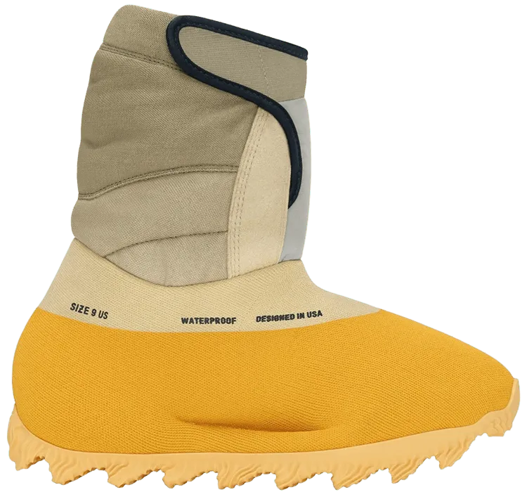Weekend Chill Upgraded flexibility Yeezy Knit Runner Boot 'Sulfur' - GY1824