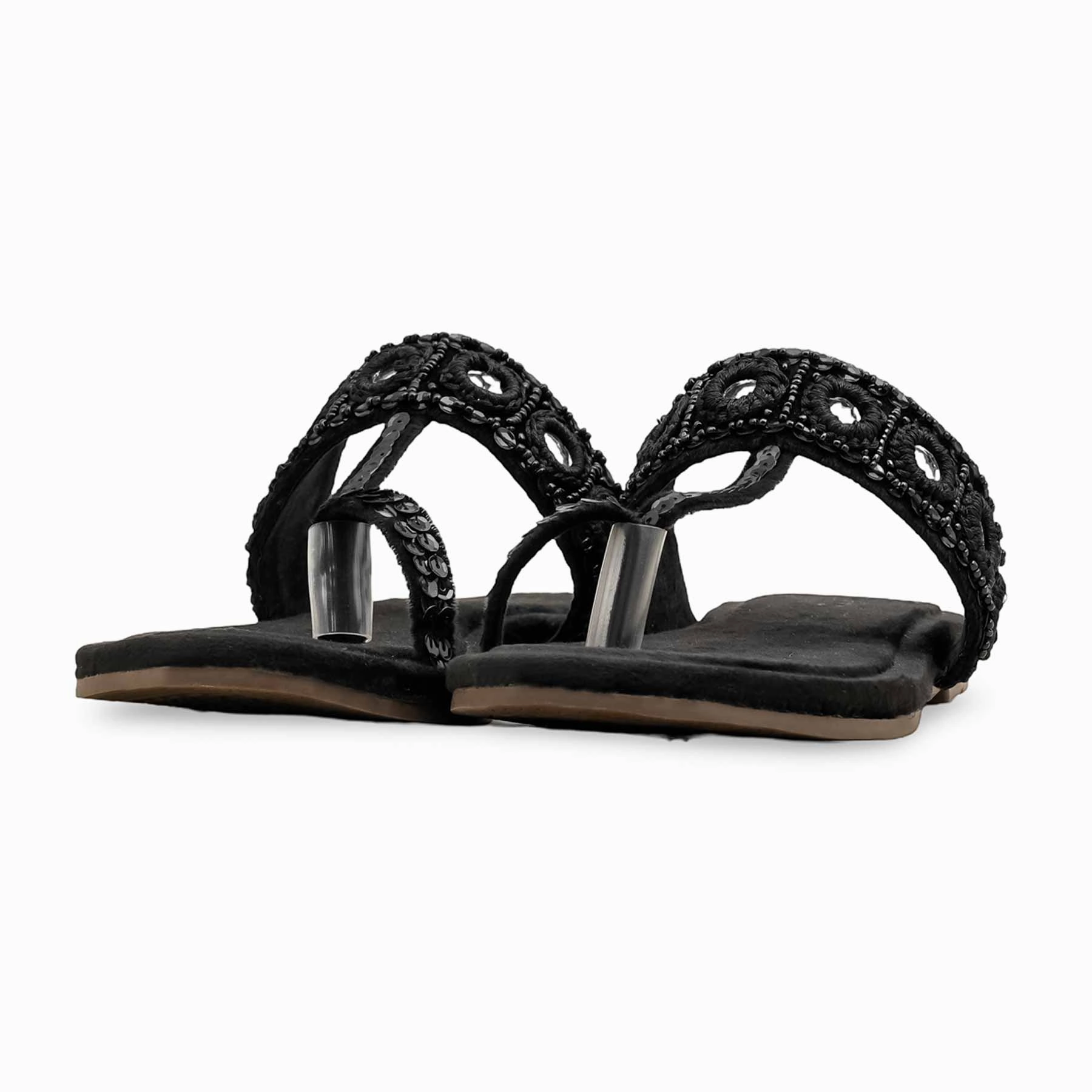 Black Ethnic Chappal For Women EC0236 moccasins shopping