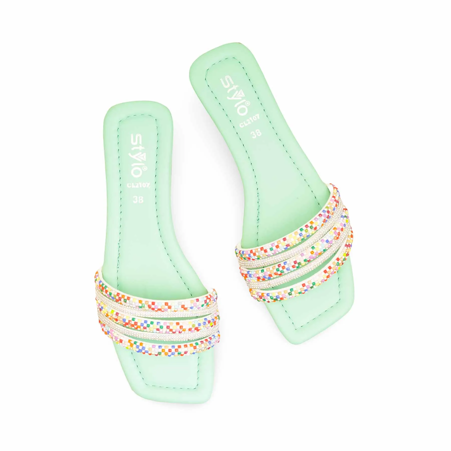 Elegant Look Life Walk Multy Casual Slipper For Women CL2107