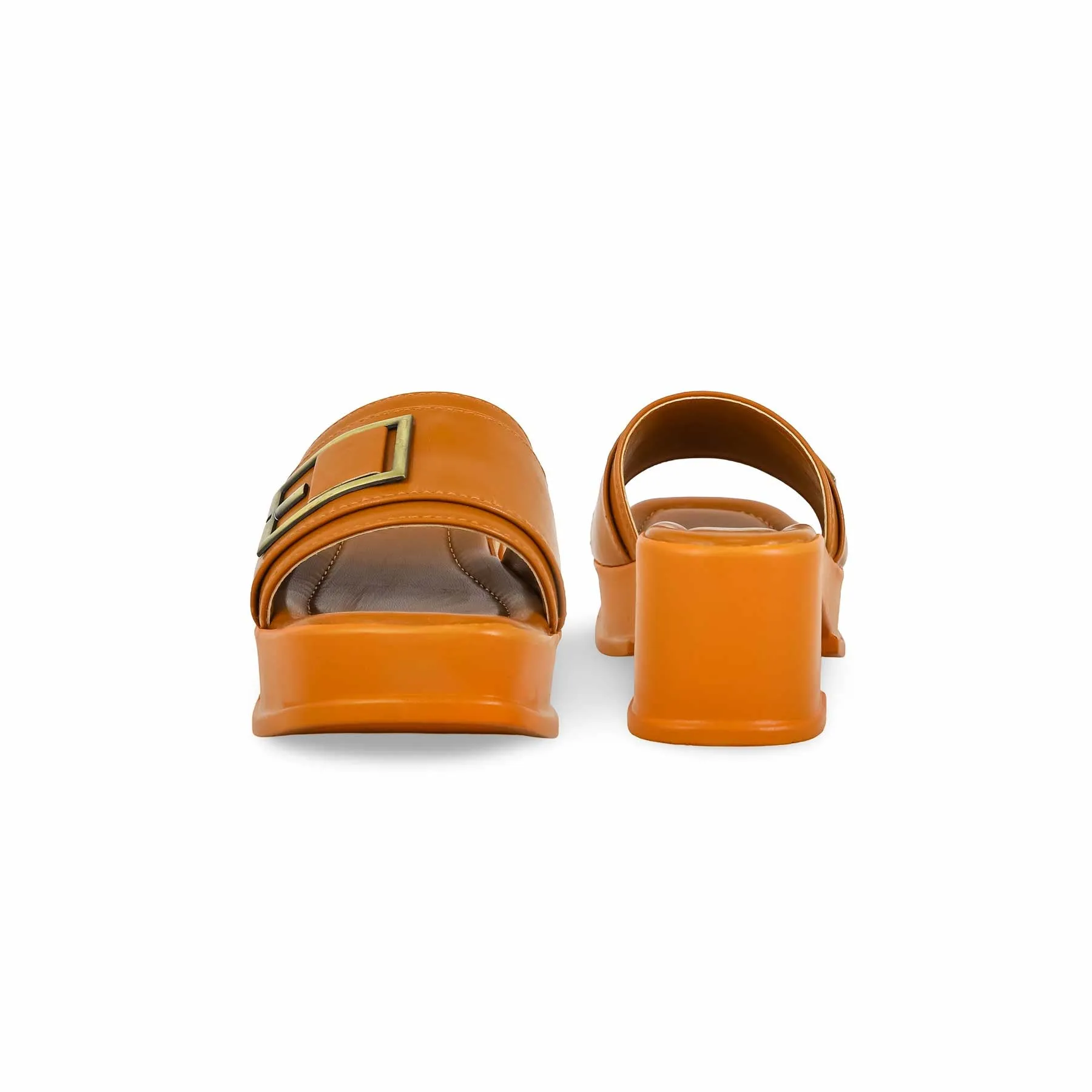 Mustard Formal Slipper PU0526 Luxury Pumps Premium Footwear